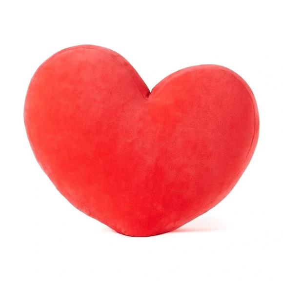 NWT ❤️ BT21 BTS Large Tata Plushies Red Heart Stuffed Animals Plush - Picture 4 of 14